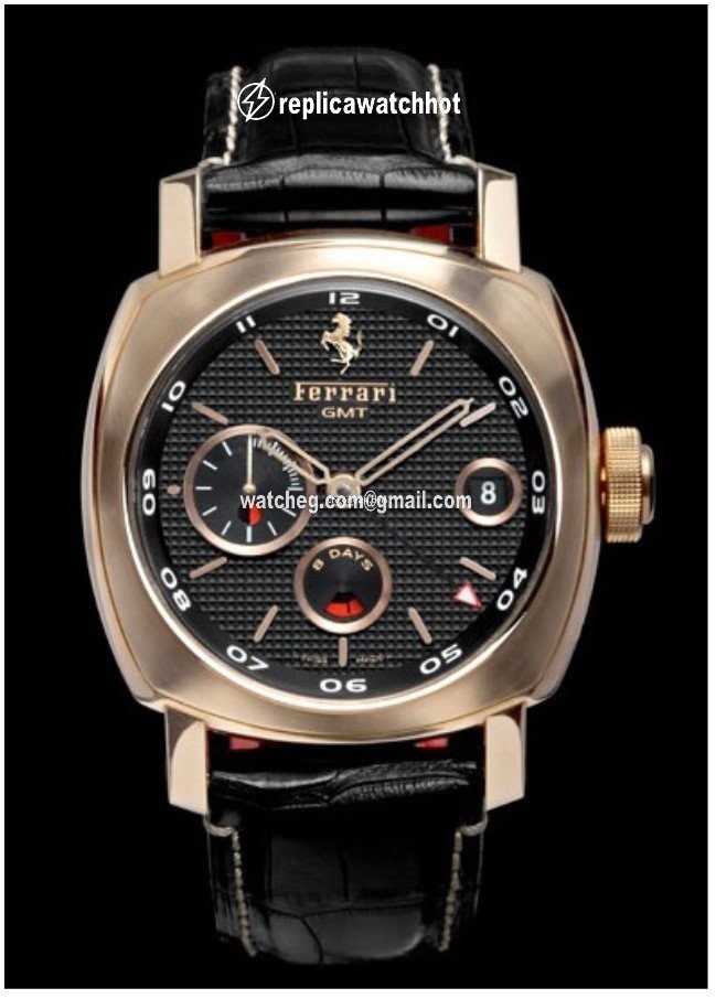Panerai Ferrari Mens watch Unisex Manual winding Rose gold FER00007 2