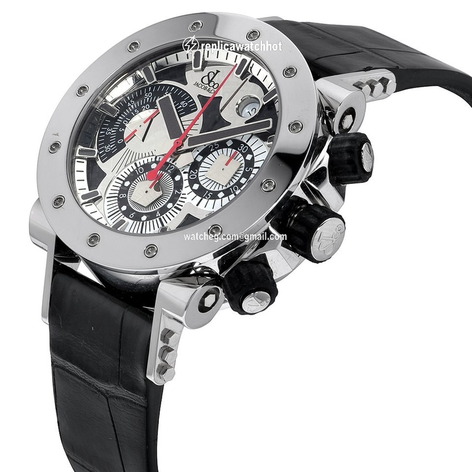 Jacob & Co. Mens watch Unisex Automatic Steel EPIC II- V.2E1 2