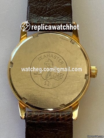 Omega Seamaster Mens watch Unisex Manual winding Gold Steel 136.012 2