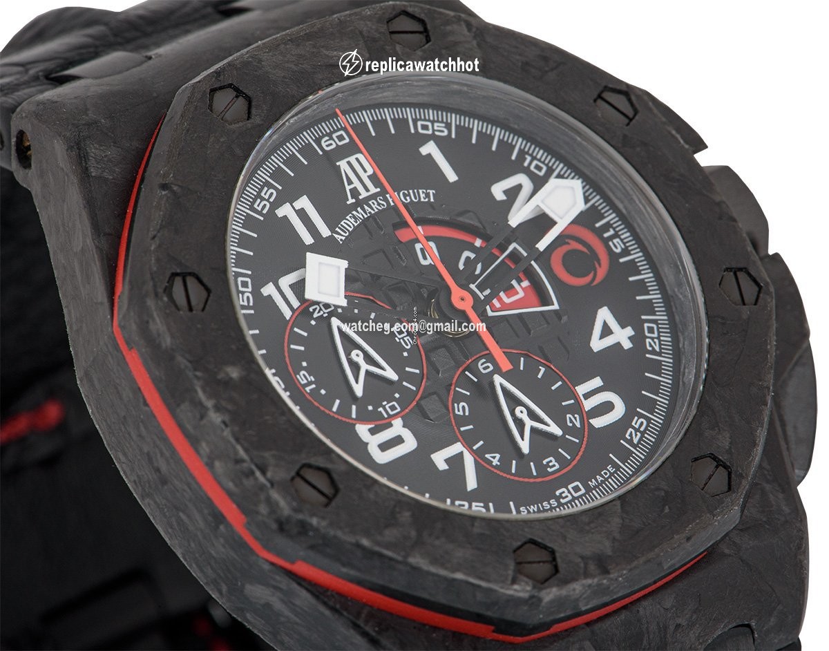 Audemars Piguet Royal Oak Offshore Chronograph Mens watch Unisex Automatic Carbon 26062FS.OO.A002CA.01 2