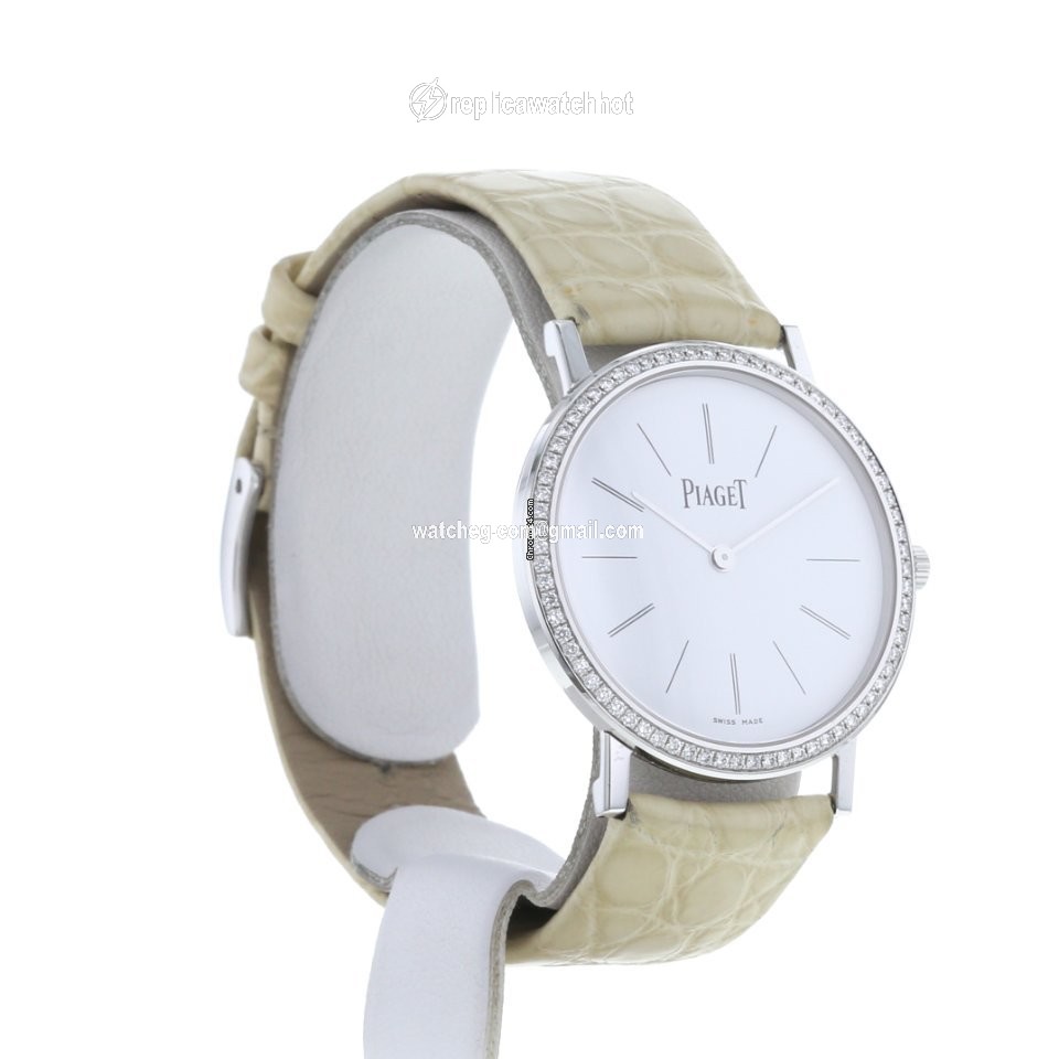 Piaget Altiplano Womens watch Automatic White gold P10245 2