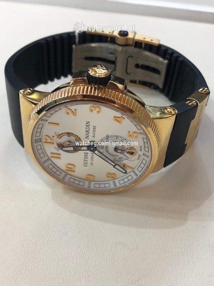 Ulysse Nardin Marine Chronometer 43mm Mens watch Unisex Automatic Rose gold 263-67-3 42 2