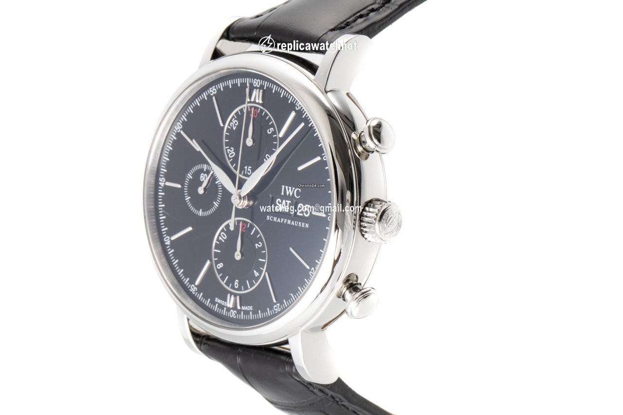 IWC Portofino Chronograph Mens watch Unisex Automatic Steel 391002 2