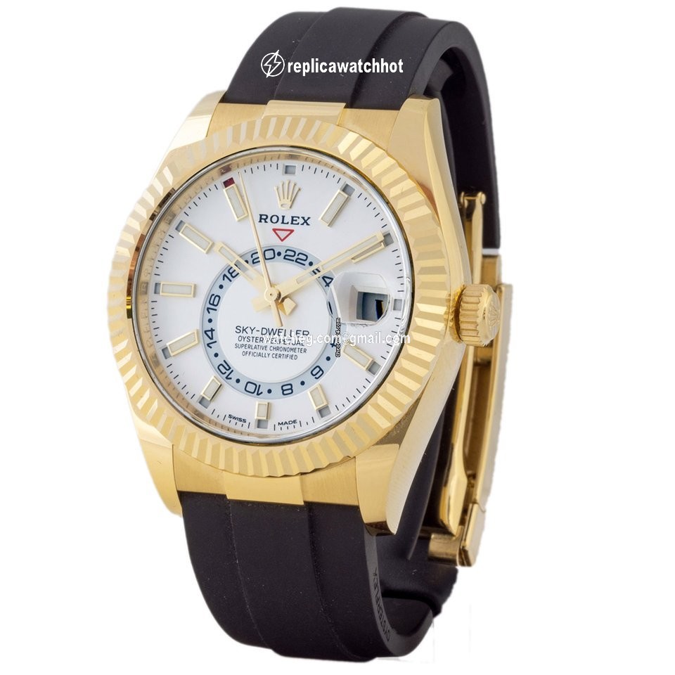 Rolex Sky-Dweller Mens watch Unisex Yellow gold Automatic 326238-0006 2