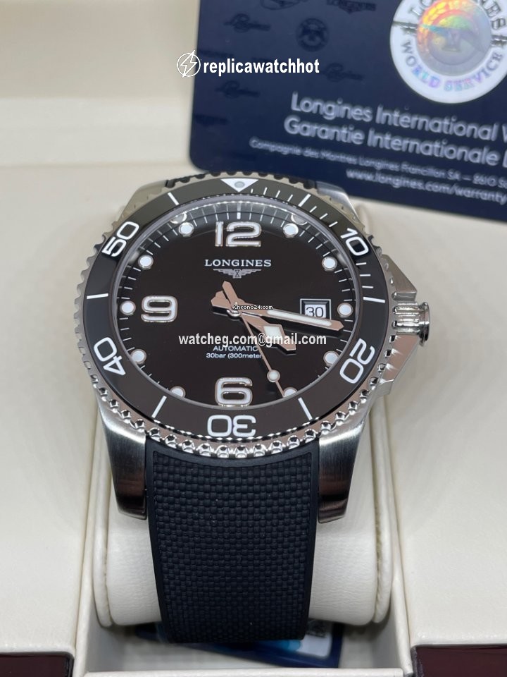 Longines HydroConquest Mens watch Unisex Automatic Steel L3.781.4.56.9 2
