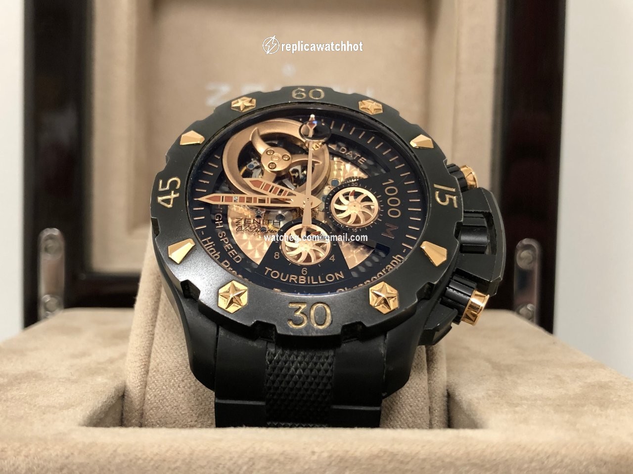 Zenith Defy El Primero Mens watch Unisex Automatic Titanium 96.0528.4035 21.M528 2