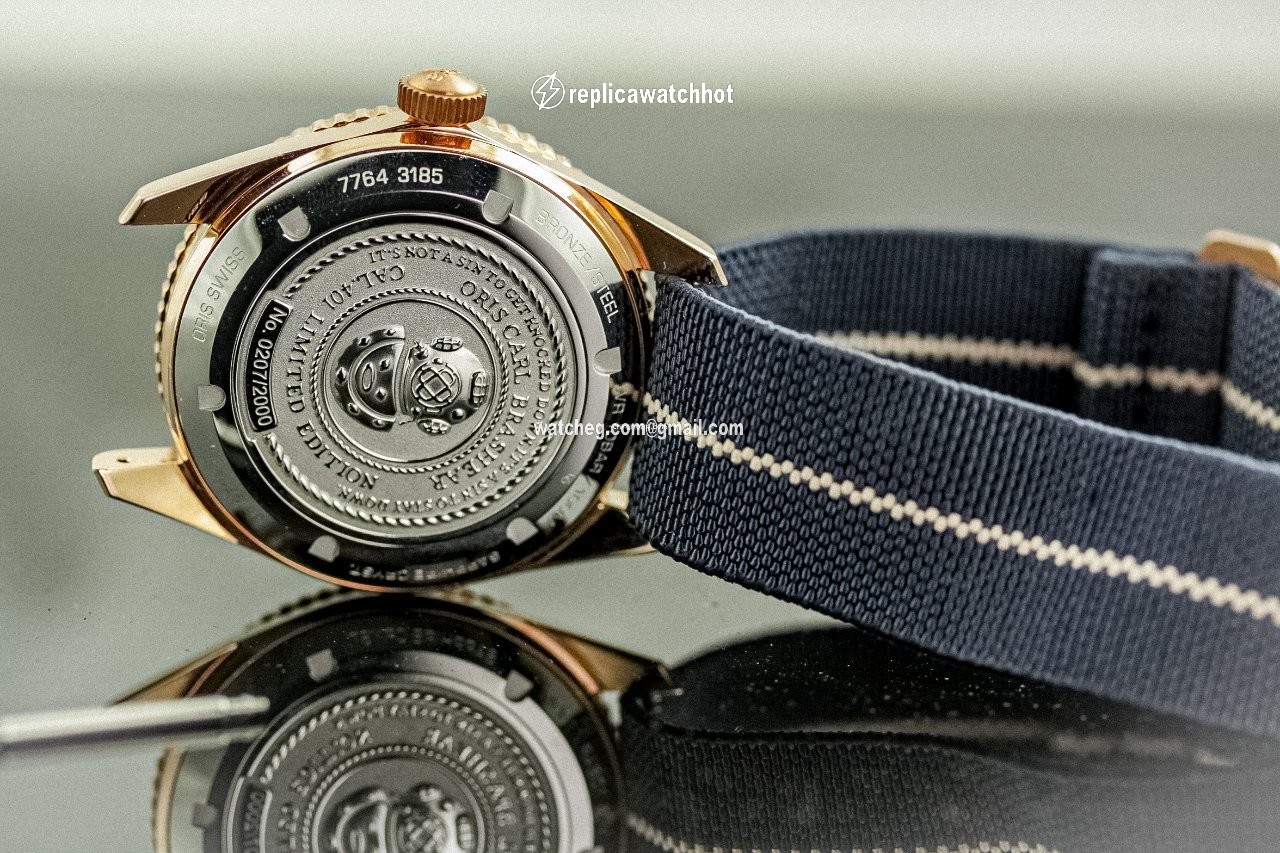 Oris Carl Brashear Mens watch Unisex Automatic Bronze 01 401 7764 3185 2