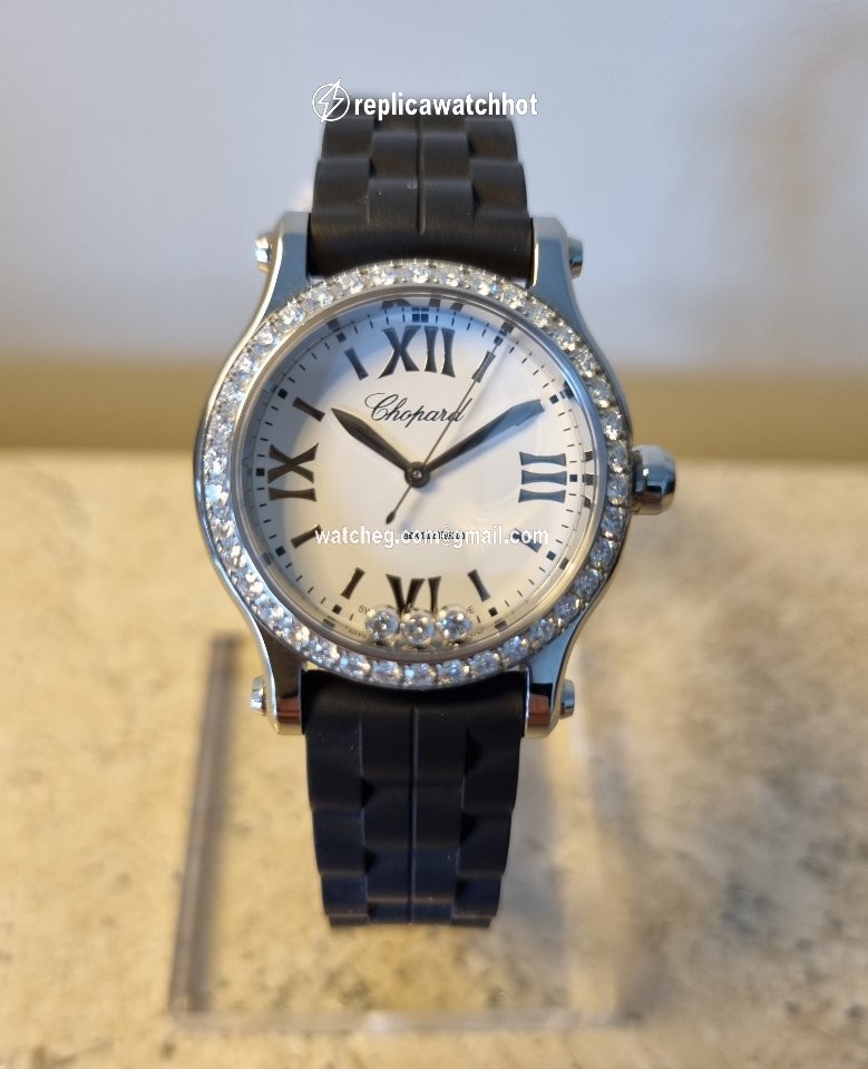 Chopard Happy Sport Womens watch Quartz Steel 278590-3003 2