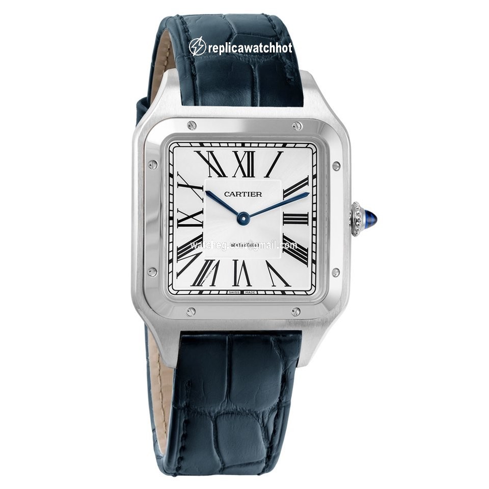 Cartier Santos Dumont Mens watch Unisex Manual winding Steel WSSA0032 2