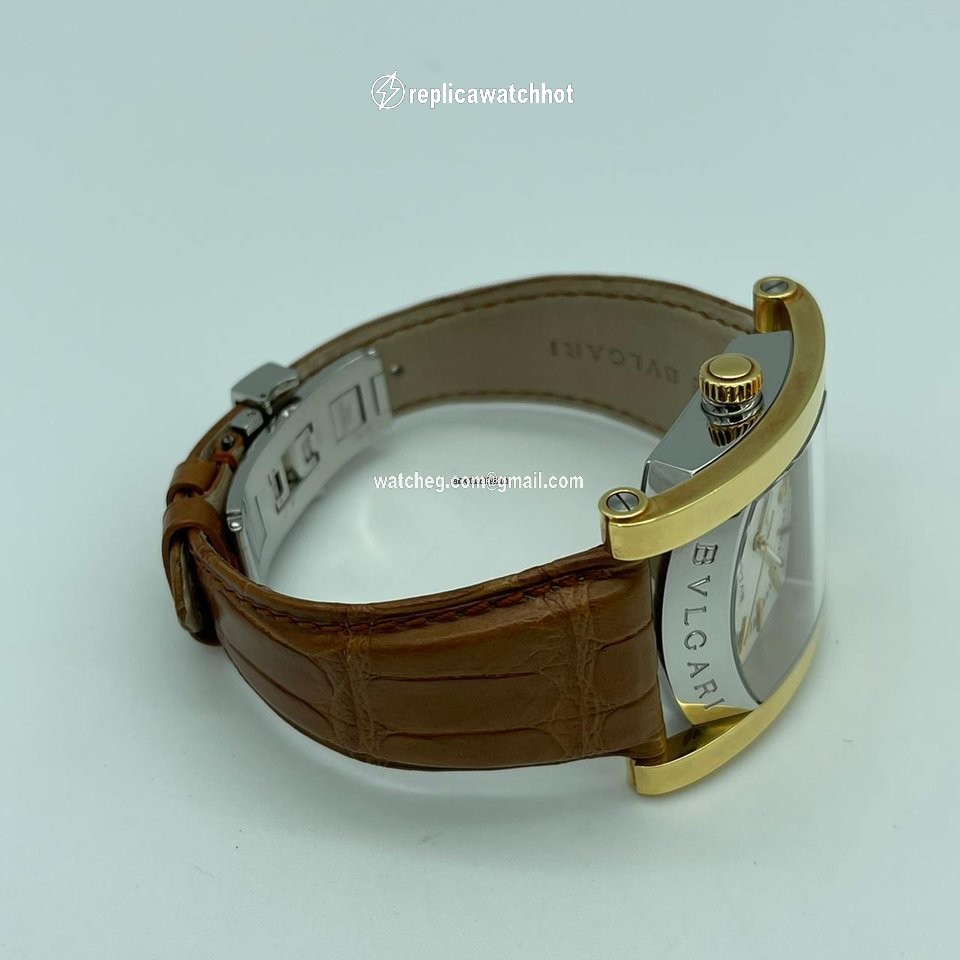 Bulgari Assioma Mens watch Unisex Automatic Gold Steel AA48C6SGLDCH 2