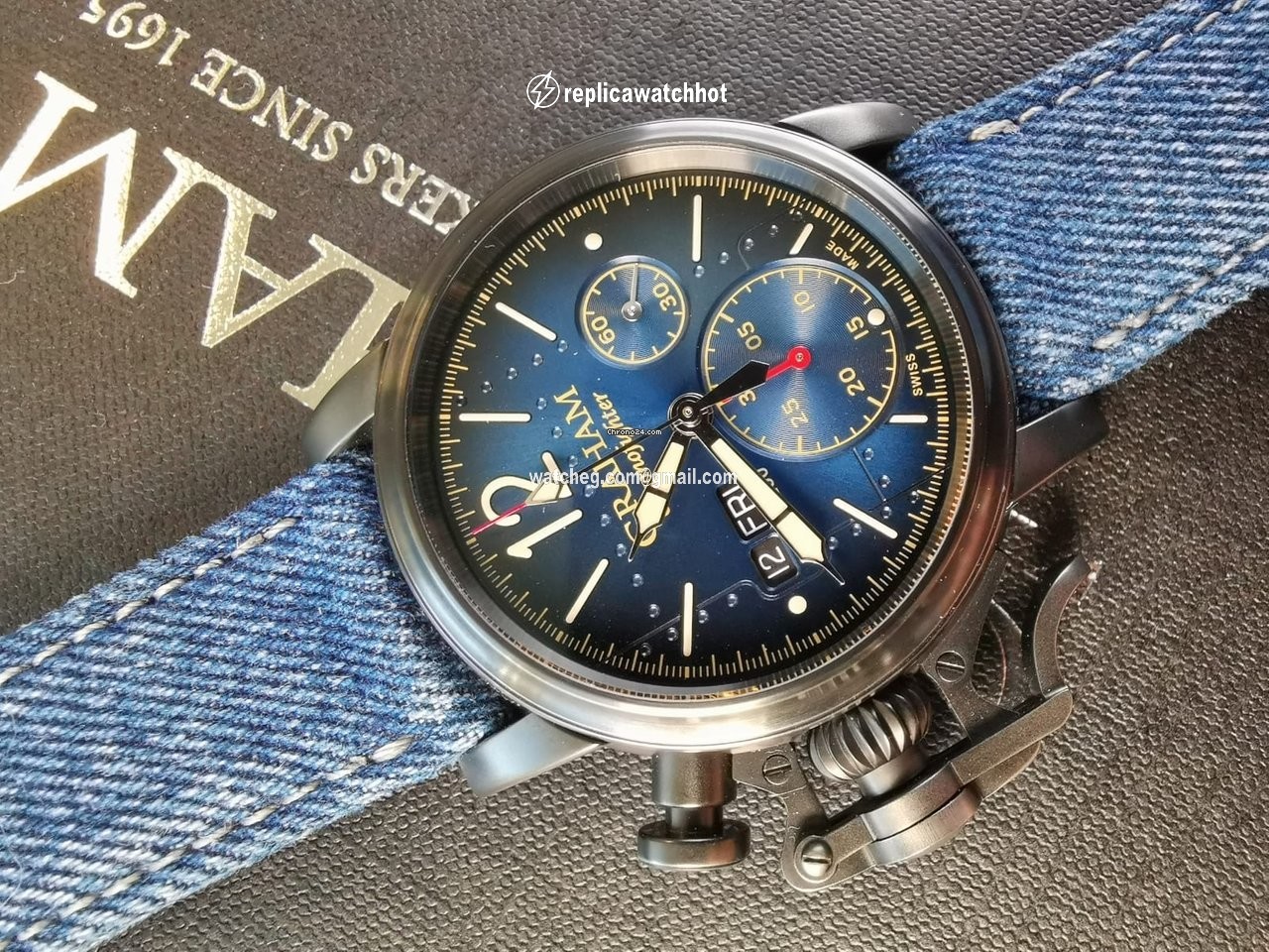 Graham Chronofighter Automatic Steel 2CVAV.U03A.T37T 2