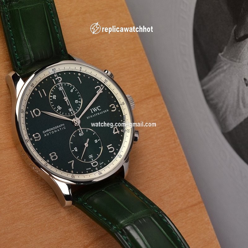 IWC Portuguese Chronograph Mens watch Unisex Steel IW371430 2