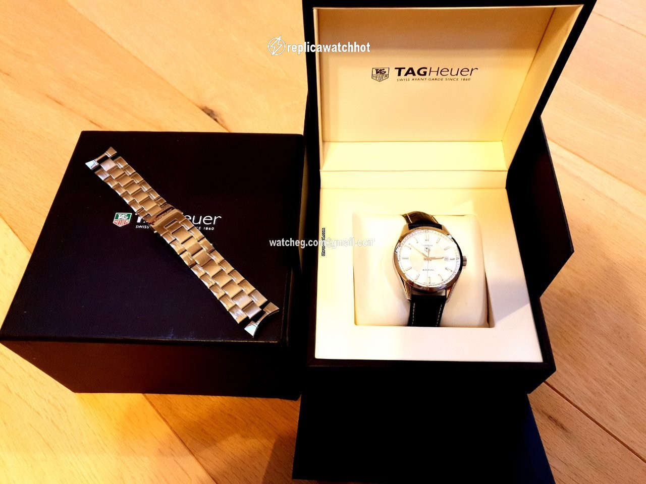 TAG Heuer Carrera Calibre 5 Mens watch Unisex Automatic Steel WV211A-2 2