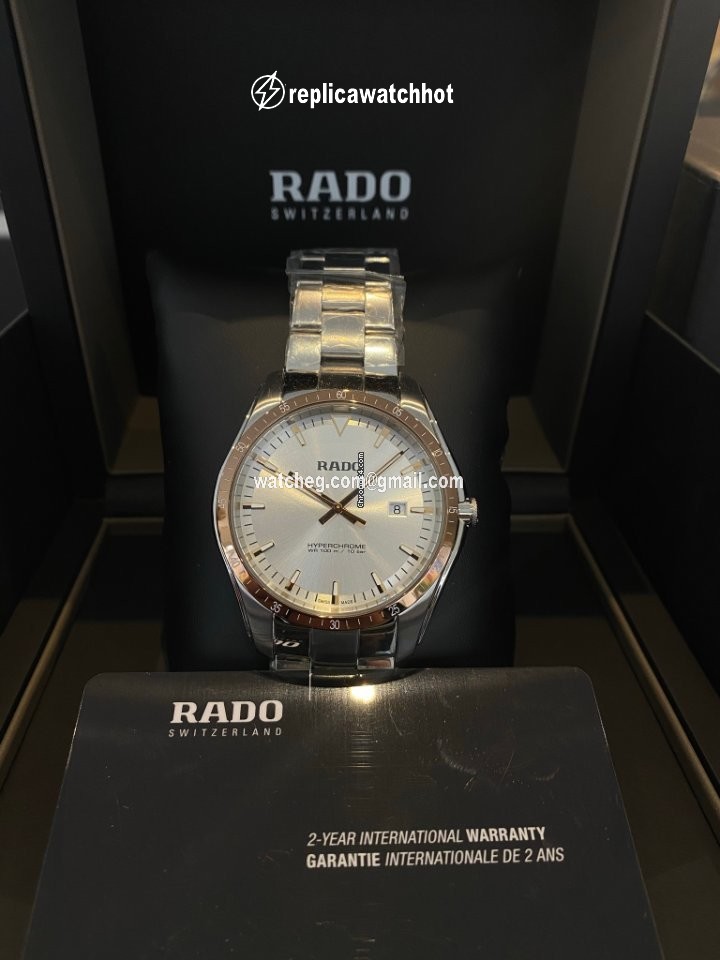 Rado HyperChrome Mens watch Unisex Quartz Steel R32502103 2