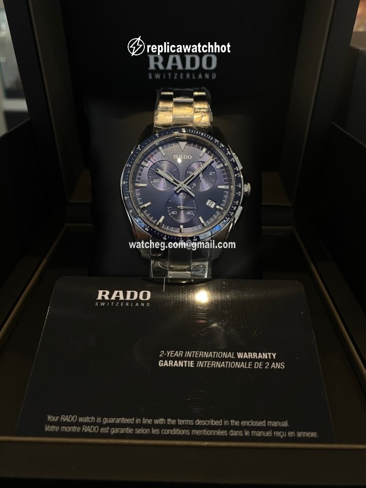 Rado HyperChrome Chronograph Mens watch Unisex Quartz Steel R32259203 2
