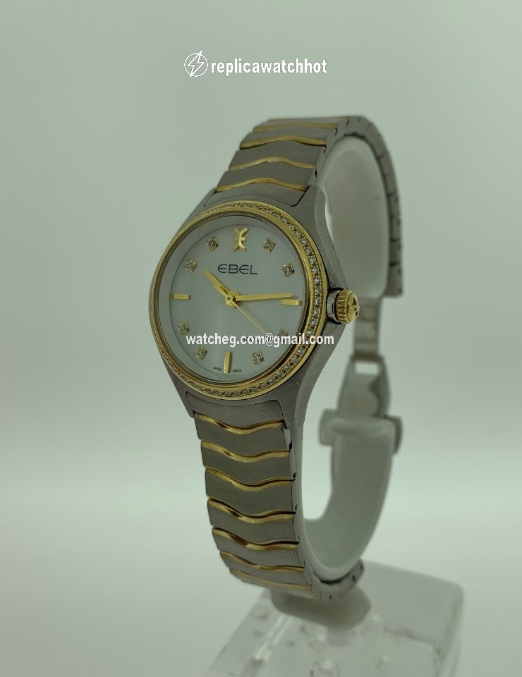 Ebel Wave Womens watch Quartz Gold Steel 1216198 2