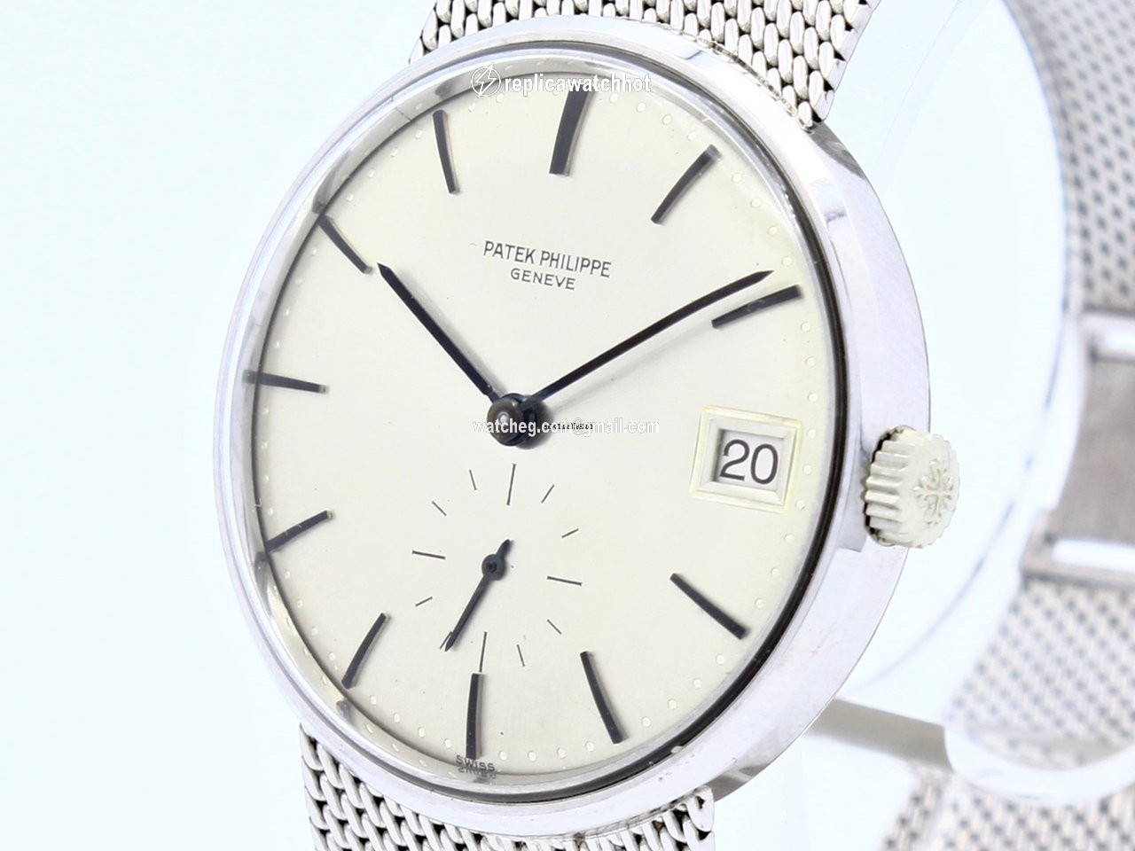 Patek Philippe Calatrava Mens watch Unisex Automatic White gold 27-460M 2