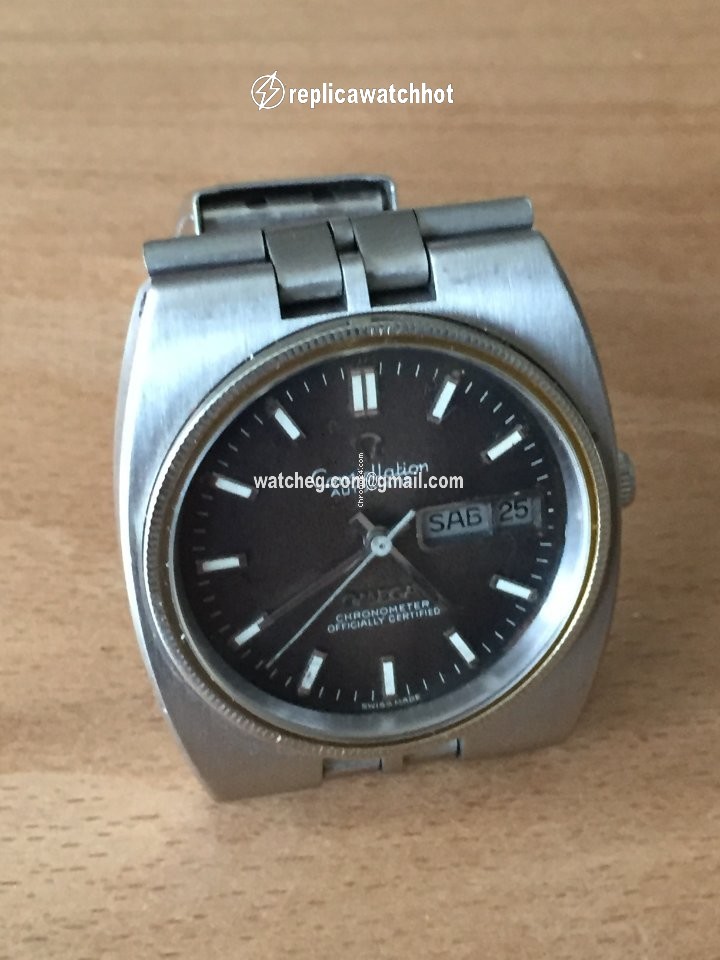 Omega Constellation Day-Date Mens watch Unisex Automatic Steel 168.0054 2