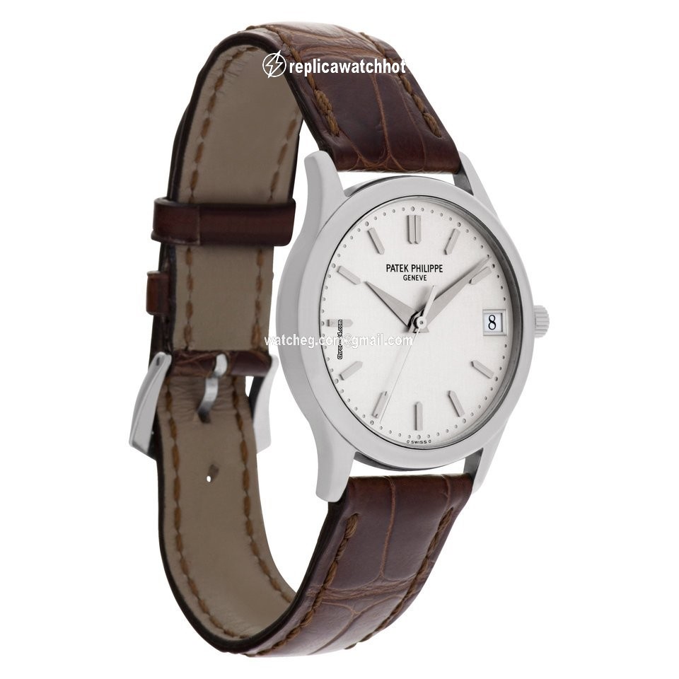 Patek Philippe Calatrava Mens watch Unisex Automatic White gold 3998 00G 2
