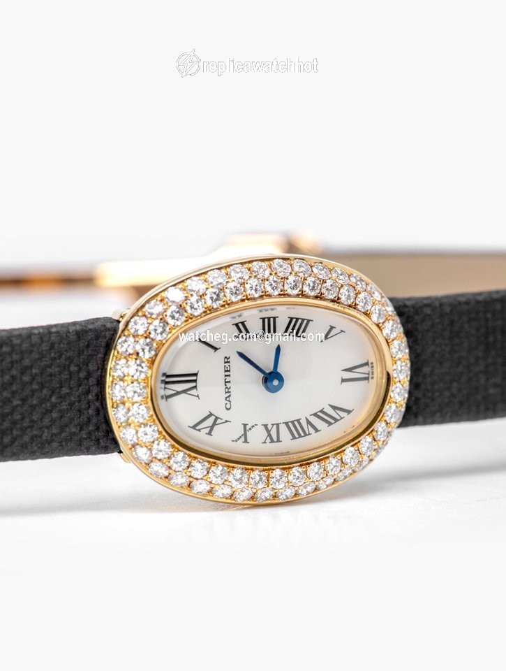 Cartier Baignoire Womens watch Quartz Yellow gold WB509531 2