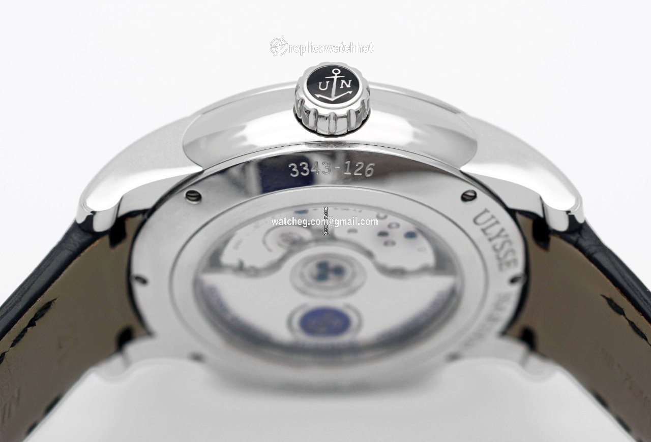 Ulysse Nardin Dual Time Mens watch Unisex Automatic Steel U3343-126 91 2