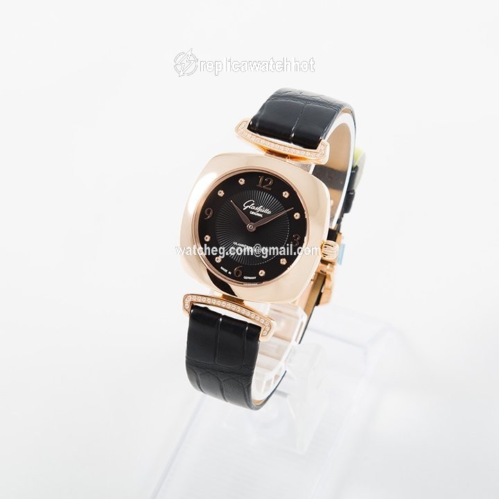 Glashtte Original Pavonina Womens watch Quartz Red gold 1-03-02-09-05-30 2