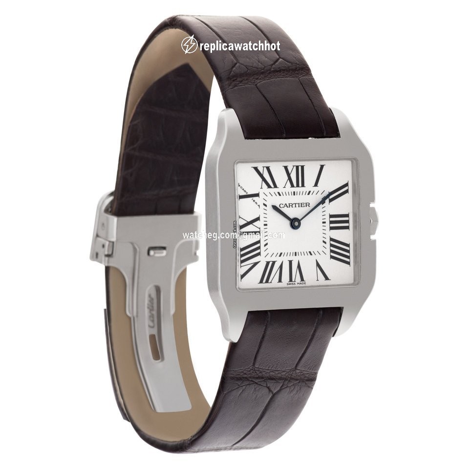 Cartier Santos Dumont Quartz White gold W2009451 2
