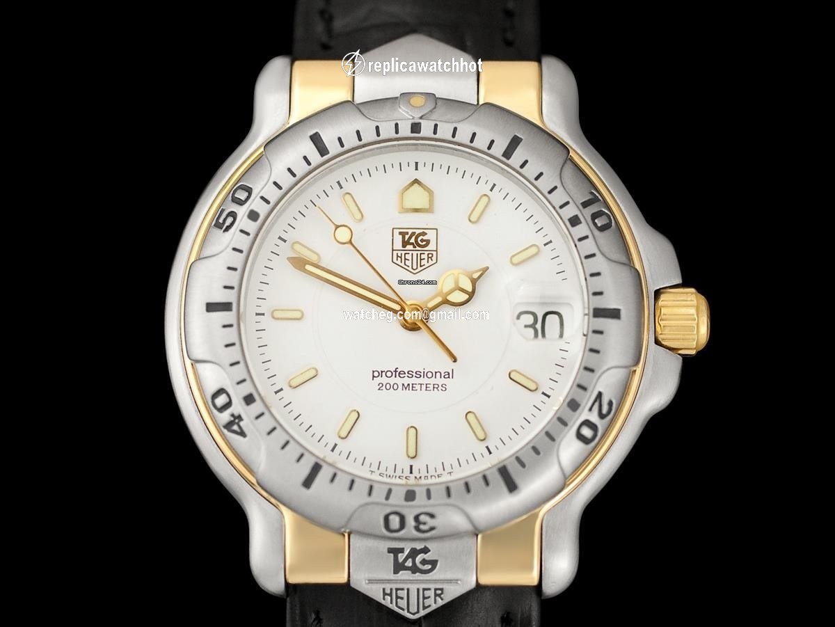 TAG Heuer 6000 Mens watch Unisex Quartz Gold Steel 8020ST 2