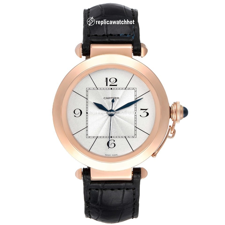 Cartier Pasha Mens watch Unisex Automatic Rose gold W3019351 2