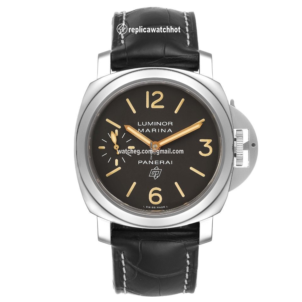 Panerai Luminor Marina Mens watch Unisex Manual winding Steel PAM00632 2