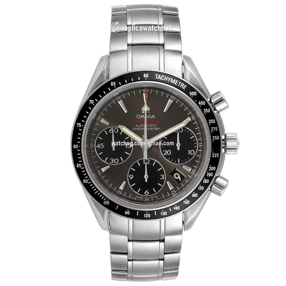 Omega Speedmaster Date Mens watch Unisex Automatic Steel 323.30.40.40.06.001 2