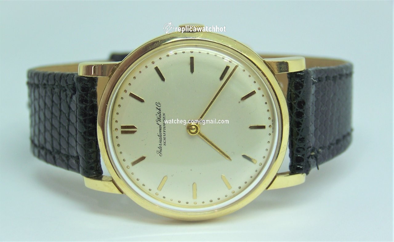 IWC Mens watch Unisex Manual winding Yellow gold R1205 2
