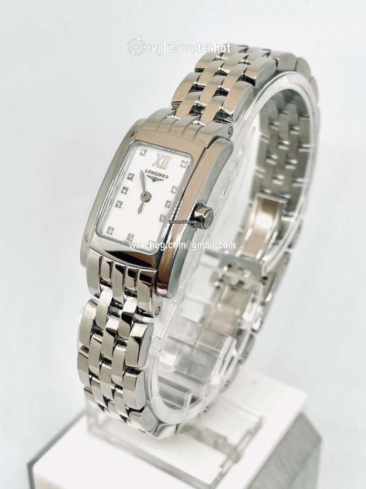 Longines DolceVita Womens watch Quartz Steel L5.158.4.84.6 2