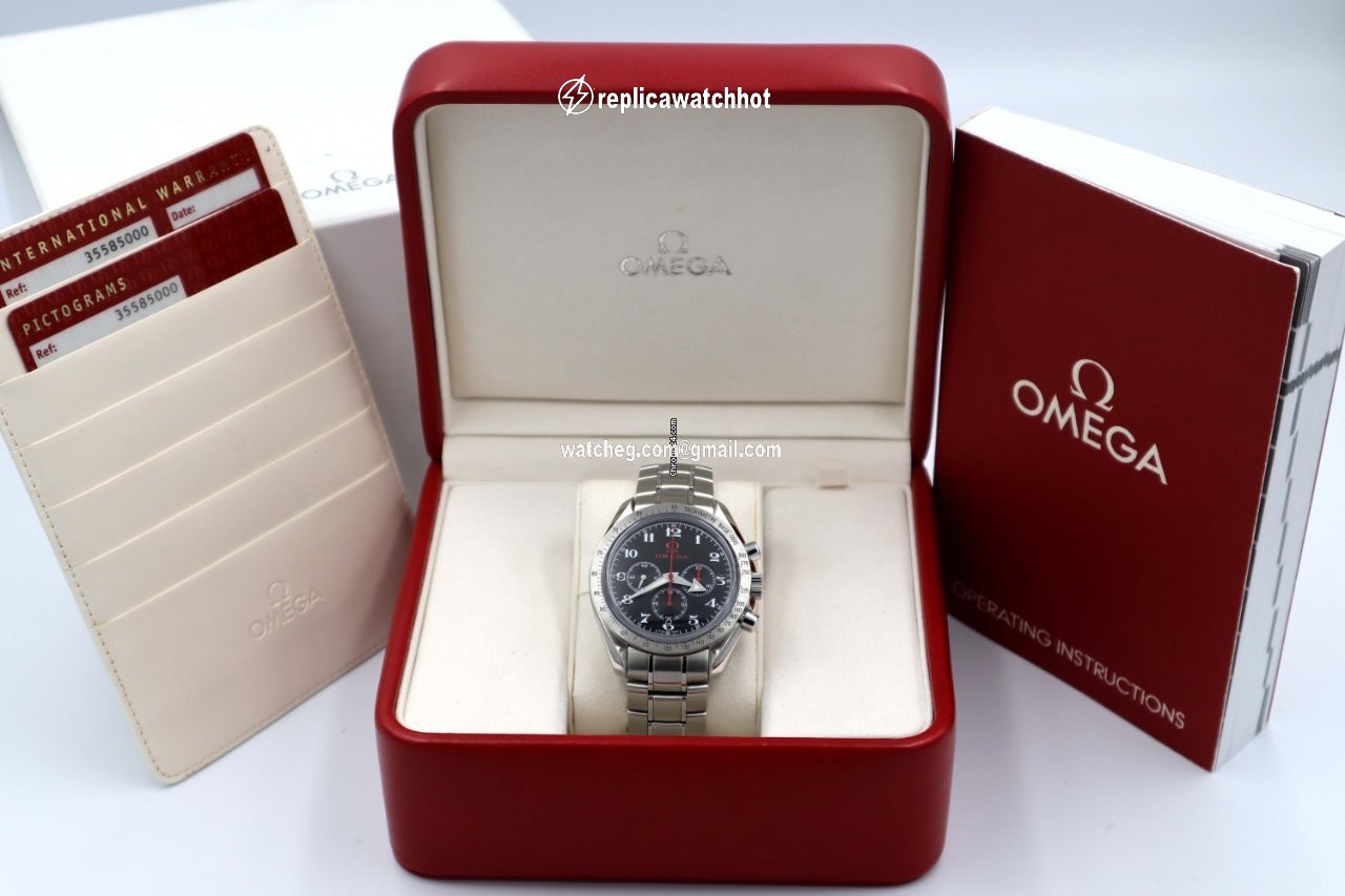 Omega Speedmaster Broad Arrow Mens watch Unisex Automatic Steel 3558.50.00 2