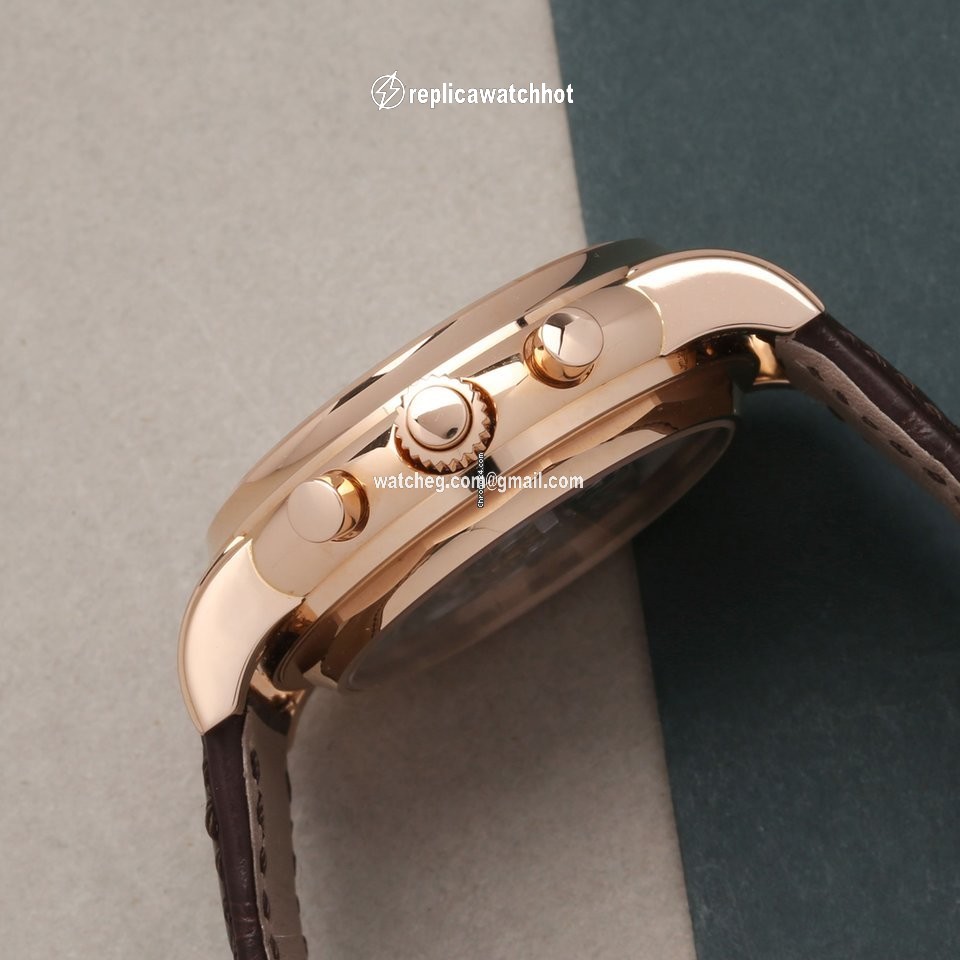 Patek Philippe Perpetual Calendar Chronograph Mens watch Unisex Manual winding Rose gold 5204R-001 2