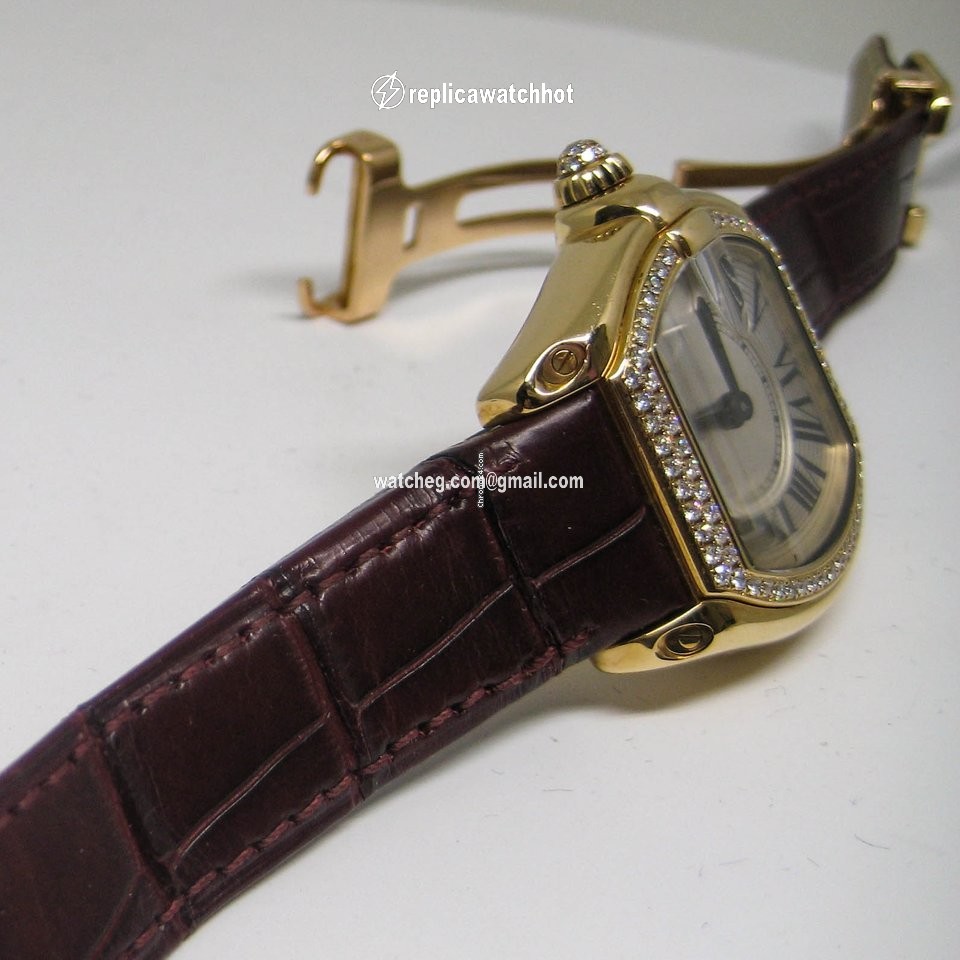 Cartier Roadster Womens watch Quartz Yellow gold WE500160 2