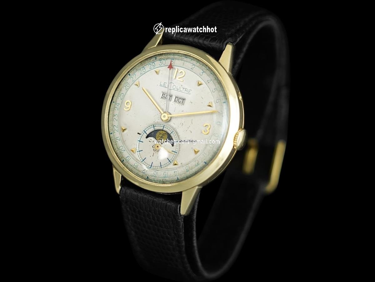 Jaeger-LeCoultre Mens watch Unisex Manual winding Yellow gold 7861 2