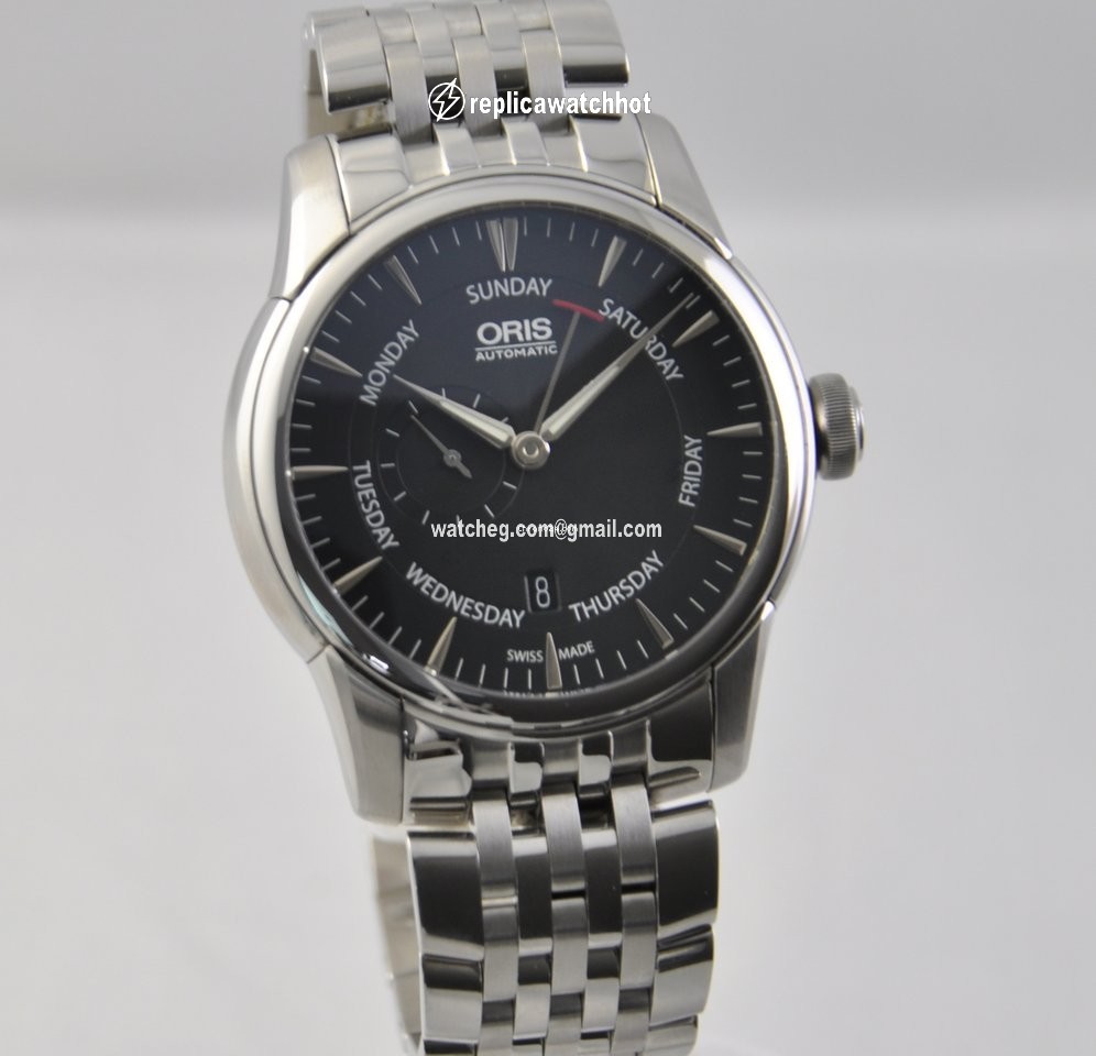 Oris Artelier Small Second Mens watch Unisex Automatic Steel 01 745 7666 4054-07 8 23 77 2