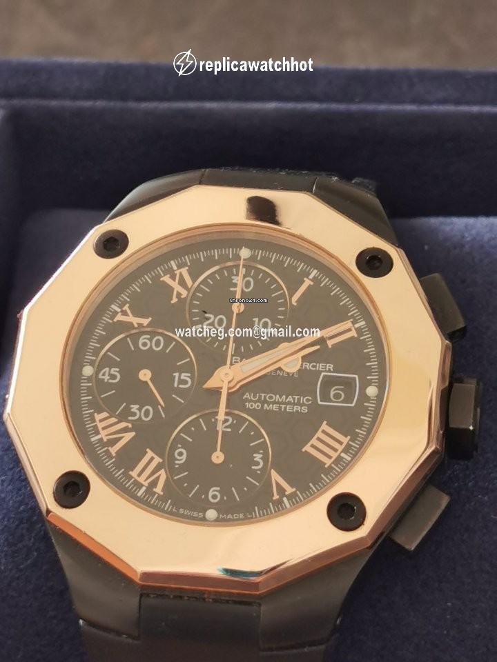 Baume & Mercier Riviera Mens watch Unisex Automatic Rose gold 8712 2