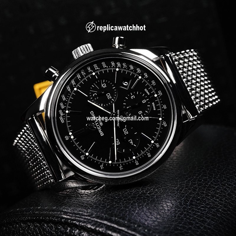 Breitling Transocean Chronograph Mens watch Unisex Automatic Steel AB015212.BA99 2