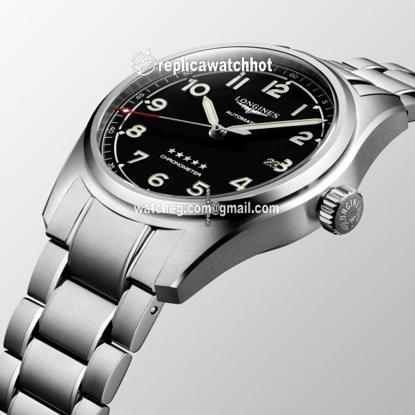 Longines Spirit Mens watch Unisex Automatic Steel L3.811.4.53.9 2