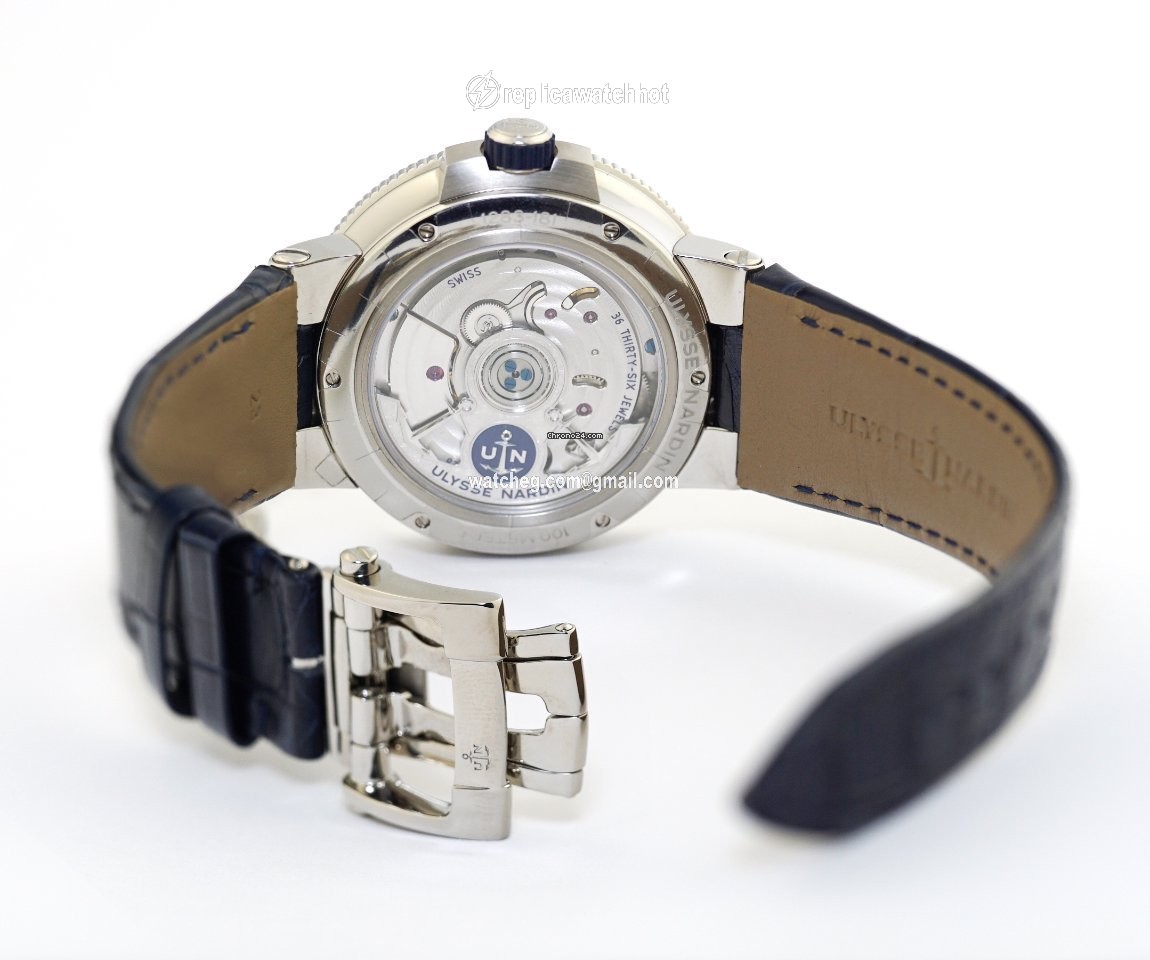 Ulysse Nardin Marine Tourbillon Mens watch Unisex Automatic Steel 1283-181 E3 2
