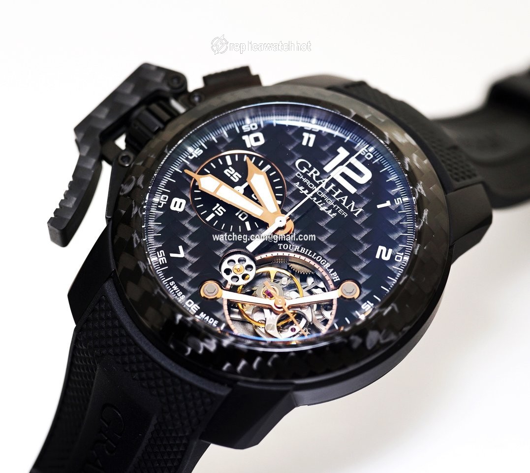 Graham Chronofighter Mens watch Unisex Automatic Carbon 2CCBK.B35A 2