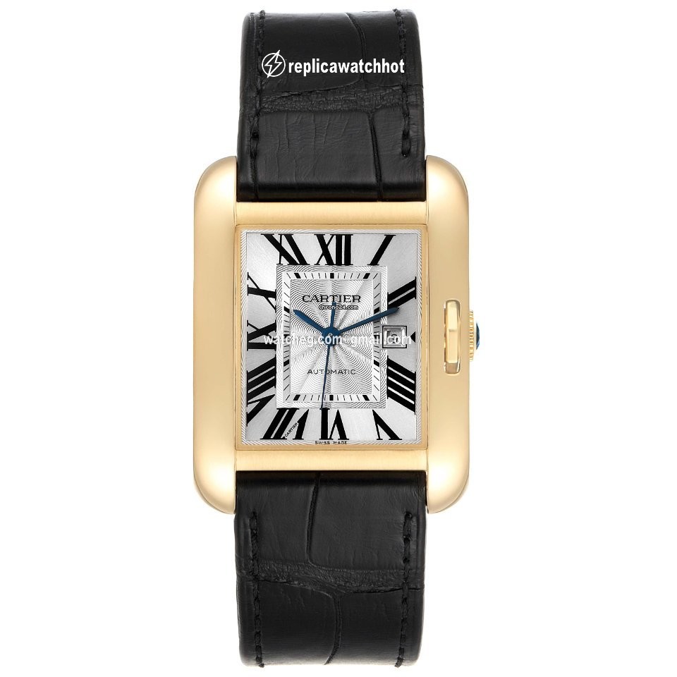 Cartier Tank Anglaise Womens watch Automatic Yellow gold W5310030 2