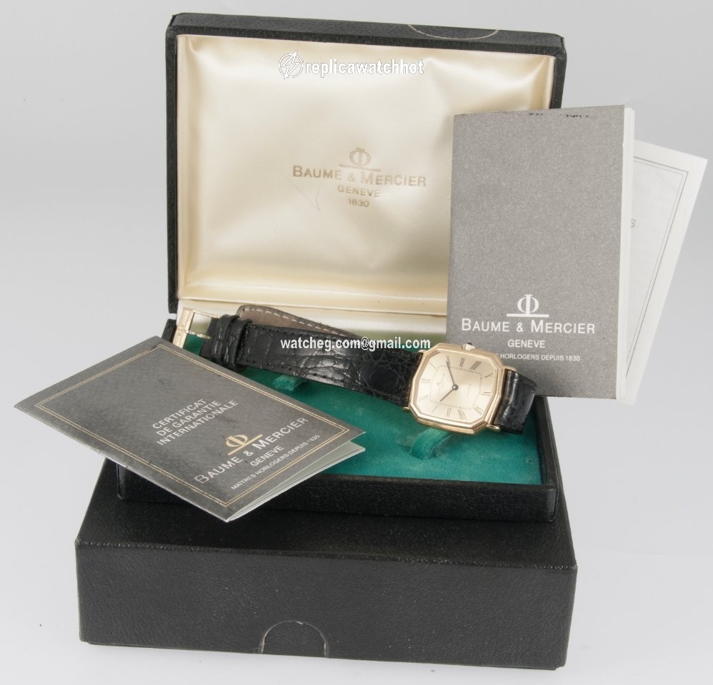 Baume & Mercier Mens watch Unisex Quartz Yellow gold 17245 2