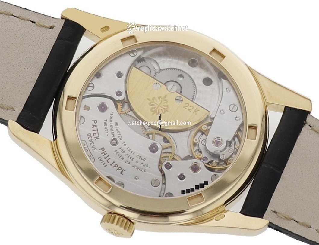 Patek Philippe Calatrava Mens watch Unisex Automatic Yellow gold 5000j 2