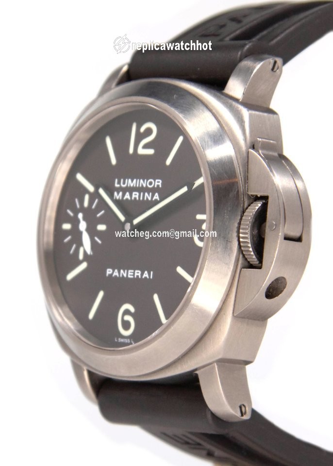 Panerai Luminor Marina Mens watch Unisex Manual winding Titanium PAM 00061 2