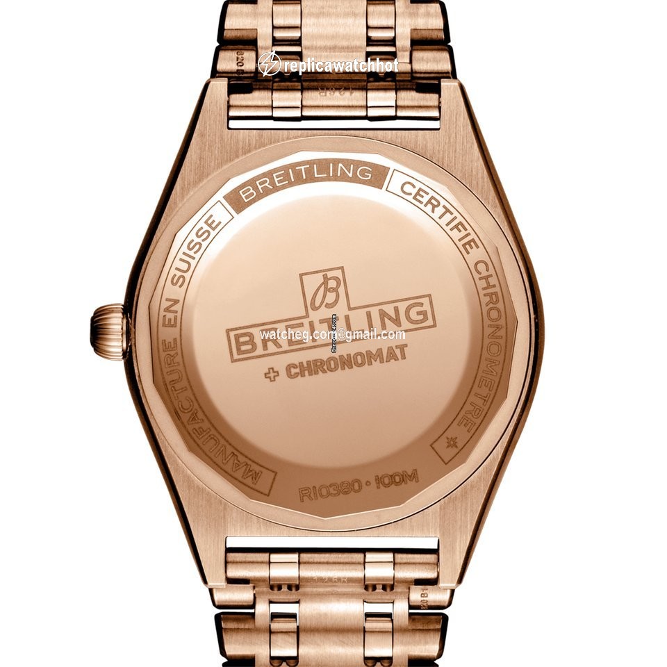 Breitling Chronomat Womens watch Automatic Red gold R10380101A1R1 2