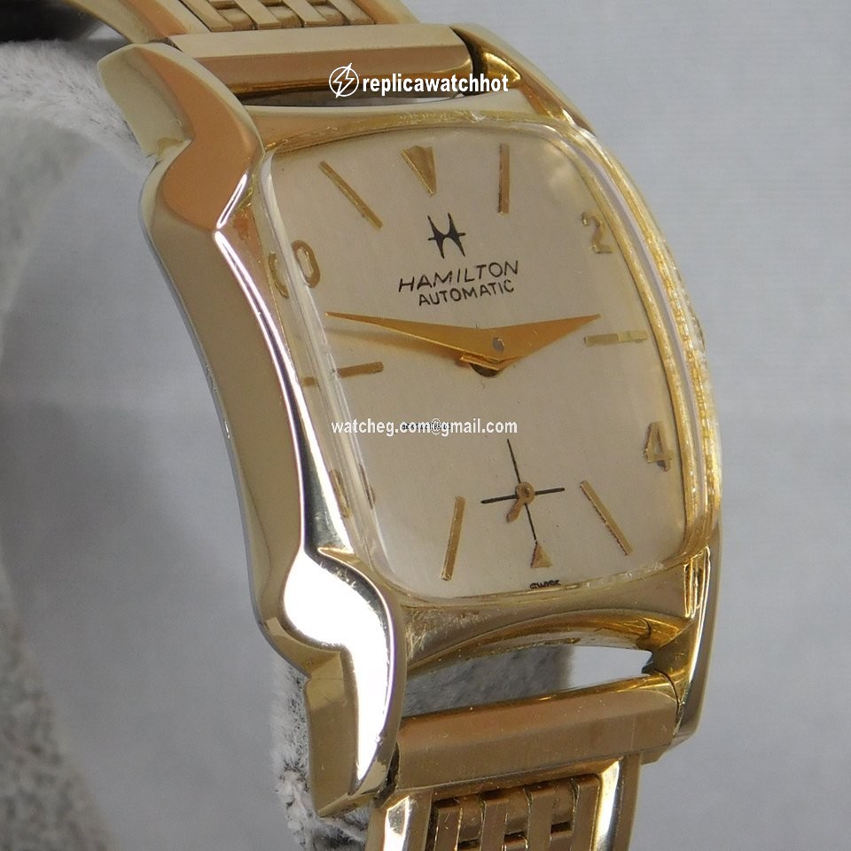 Hamilton Mens watch Unisex Manual winding Yellow gold 72253 2