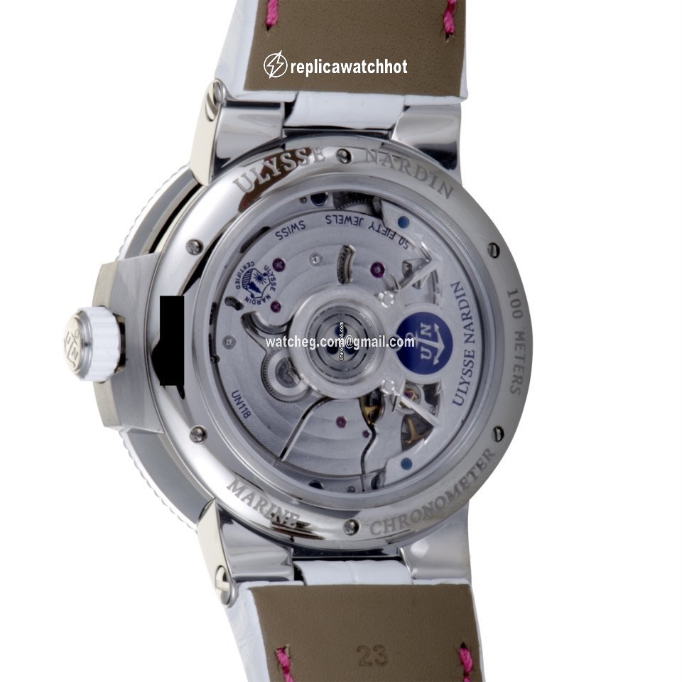 Ulysse Nardin Marine Chronometer Manufacture Mens watch Unisex Automatic 1183-126B 470 2